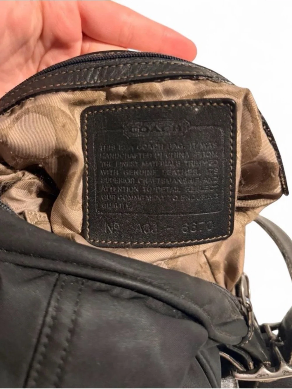 Coach compact crossbody